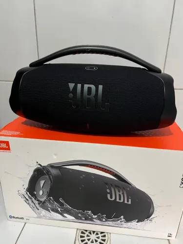 JBL BOMBOX 3 IMPECÁVEL ZERADA SEM MARCA DE USO