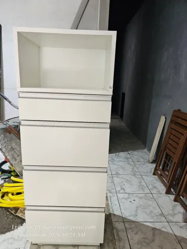 Armário gavetas de cozinha