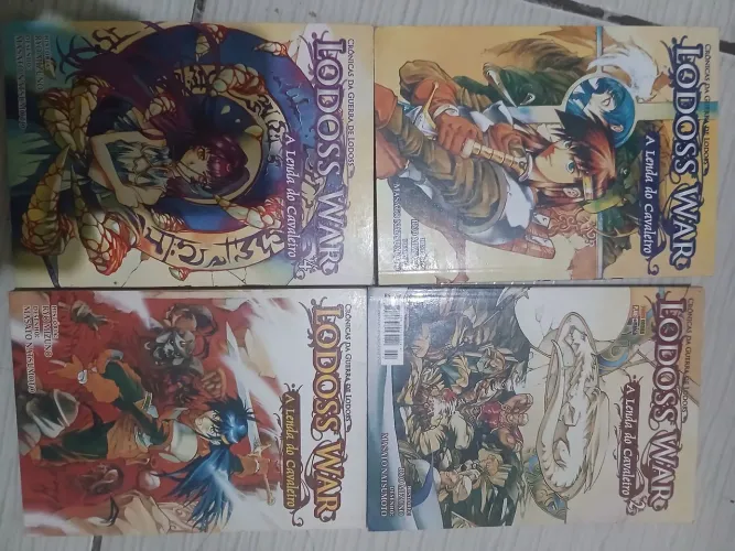 MANGÁ LODOSS WAR - A LENDA DO CAVALEIRO