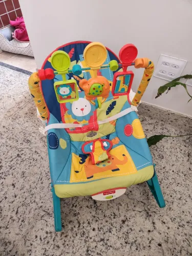 Cadeira balanço Fischer Price