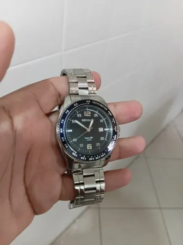 Relógio Séculos Black Dial
