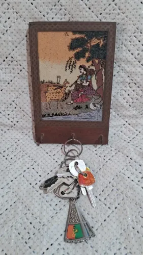 Porta chaves indiano antigo