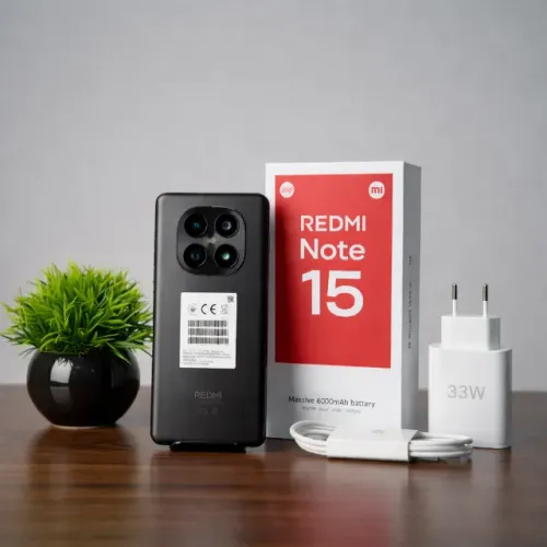 XIAOMI REDMI NOTE 15 4G 256GB/8GB RAM - CELULAR NOVO COM GARANTIA (NÃO POSSÚI NFC)