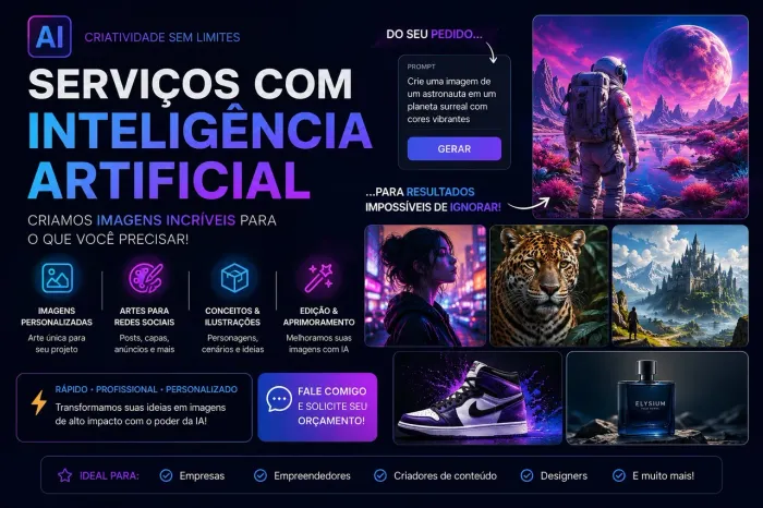 Crio imagens, monto planilha.
