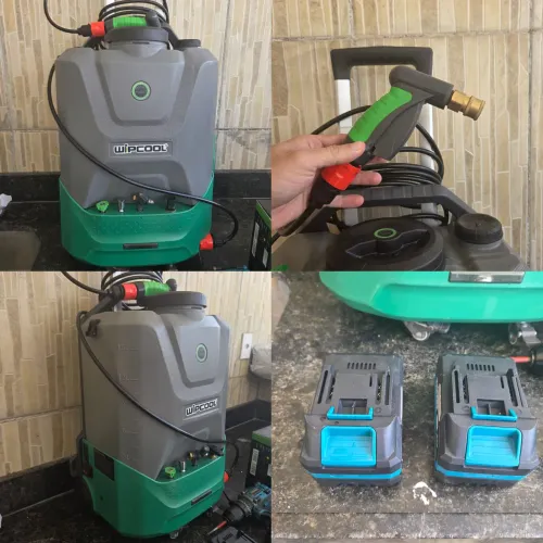 Máquina de Lavagem Profissional Portátil - Bateria