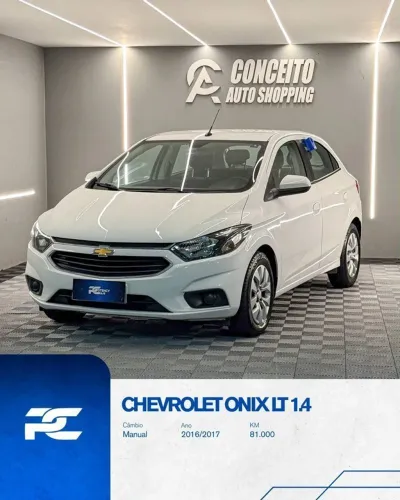 Chevrolet Onix Hatch LT 1.4 8V Flex Power Mec. 4P 2017