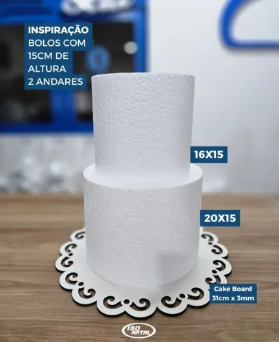 Base De Bolo Fake Isopor