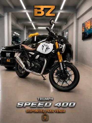 TRIUMPH SPEED 400 - Baixo Km - Impecável