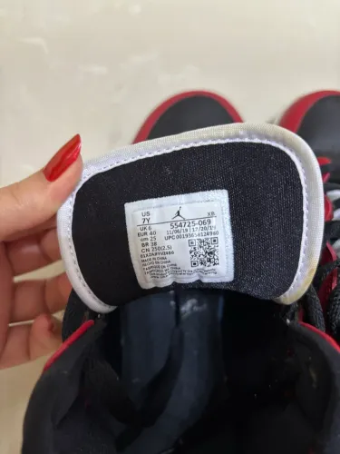 air jordan 1 mid (gs) tamanho 38