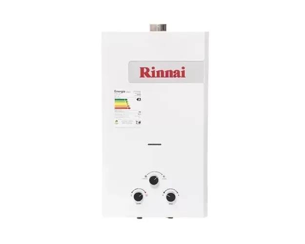 AQUECEDOR RINNAI A GÁS NATURAL MODELO M15