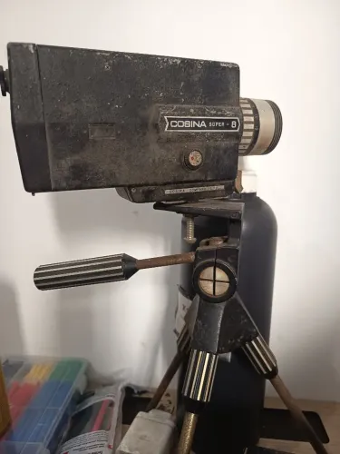 Câmera antiga cobina