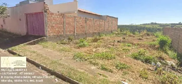 Oferta vantajosa Terreno no Alfredo Freire, Uberaba - MG, Nº 169, 200m² | Venda Online