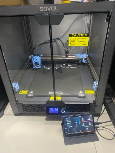 Impressora 3d Sovol SV08 + Eddy + enclosure kit + tela touch + fan noctua + Hotend V6