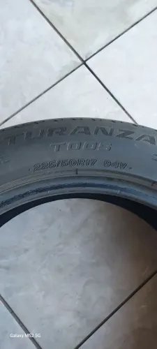 4 pneus bridgestone turanza 225/50/17