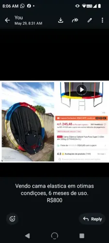 Cama elastica