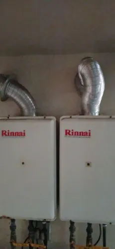  aquecedores elétrico a gás Rinnai