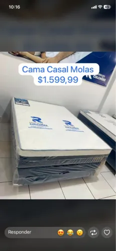 Camas casal disponíveis