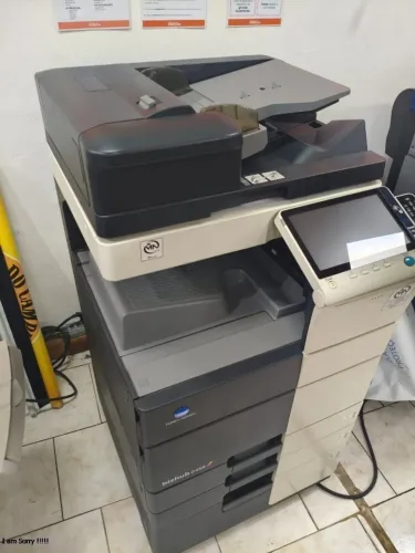 Impressora multifuncional Konica Minolta bizhub c458 - ótimo estado