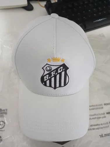 Boné Santos branco original