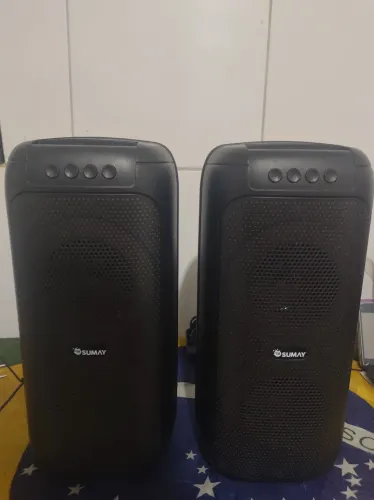 Caixa de som sumay slim Box