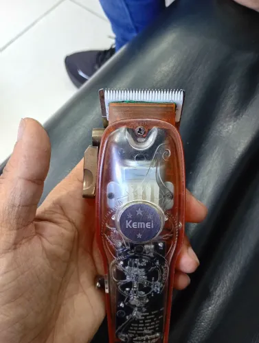 Máquina de cortar cabelo sem fio keimei