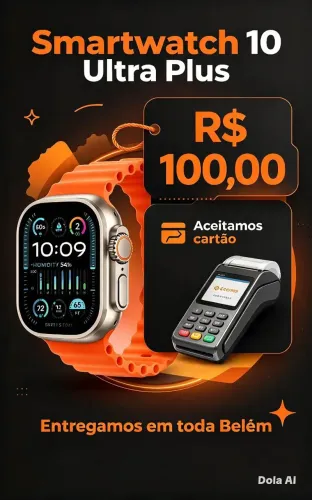 Relógio Smartwatch 10 ultra plus 2026