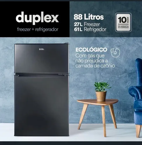 Frigobar DUPLEX Eos - semi-novo