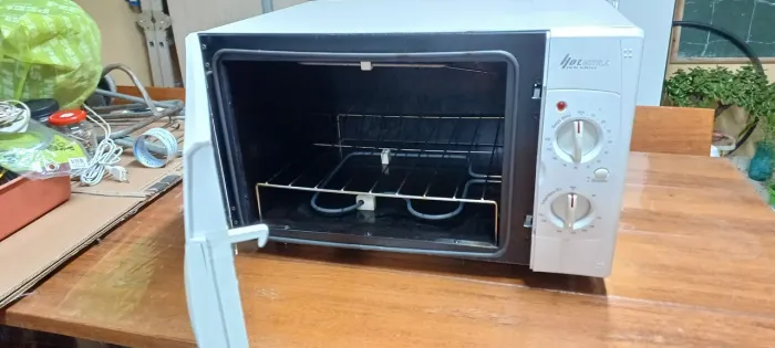 Forno elétrico Fischer 35 litros Voltagem 220<br>Retirada no CIC Vitória Régia<br>Não