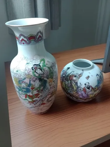 Jogo de Vasos Porcelana Chinesa Anos 60