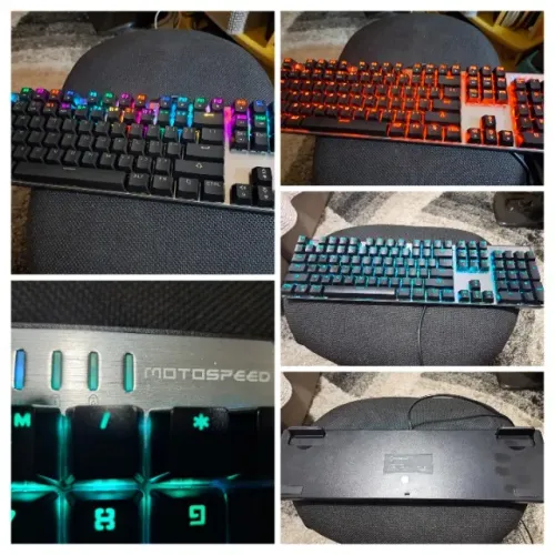 Teclado Mecânico Motospeed CK104 (LER ANÚNCIO)