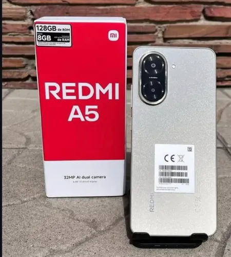 Telefone mais vendido Xiaomi - Redmi A5 - 128 - Dourado - Preço baixo qualidade altíssima 