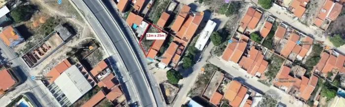 Terreno, Conj. Esperança, 12m x 25m, Registrado, Ao lado do Viaduto. Documentação Perfeita
