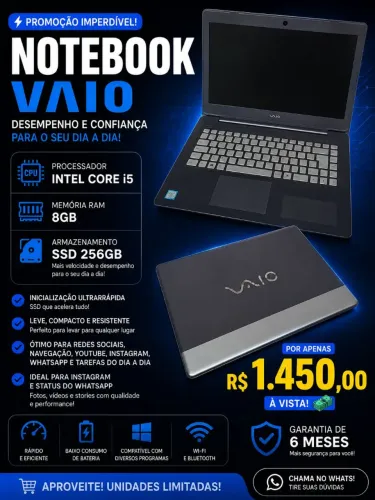 vaio sony i5