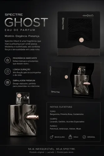 Perfume Spectre Ghost Eau de Parfum - Original