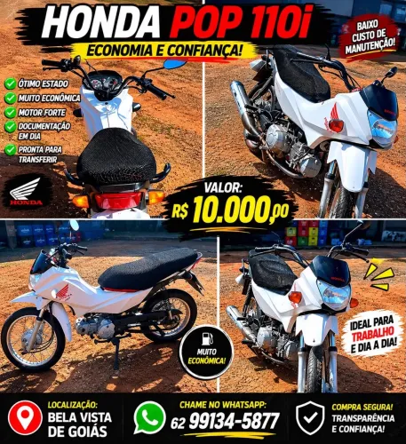 Vende-se pop110 ano 2022