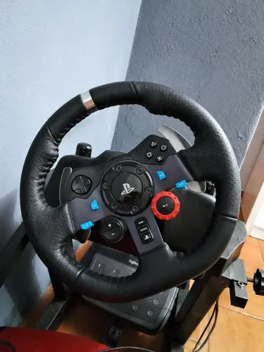 Volante Logitech G29 + Pedais + câmbio + Freio de mão (vendo ou troco)
