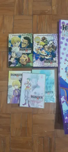 Box DVD Hunter X Hunter 9 discos + Poster