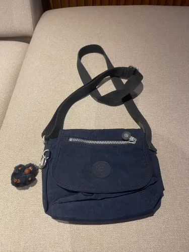 Bolsa kipling azul marinho original