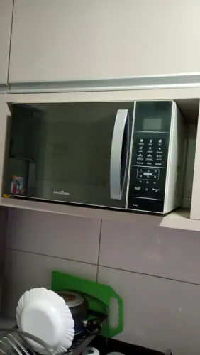 Micro-ondas 34L Espelhado Em Perfeito Estado