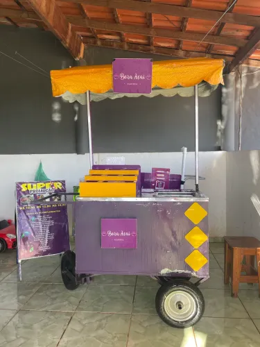 Carrinho de açaí 