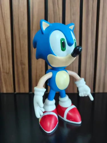 Boneco Sonic Azul original Sega