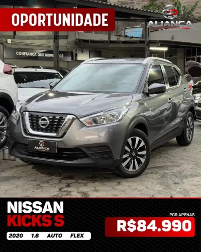 Nissan Kicks S 1.6 16V Flex 5P Aut. 2020
