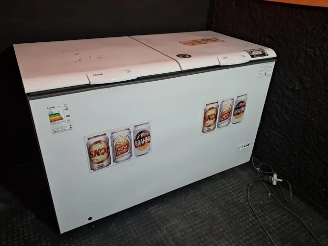 Freezer horizontal top funcionando perfeitamente 