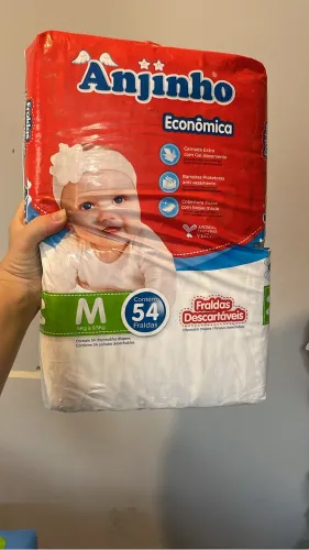 Fralda Anjinho tamanho M