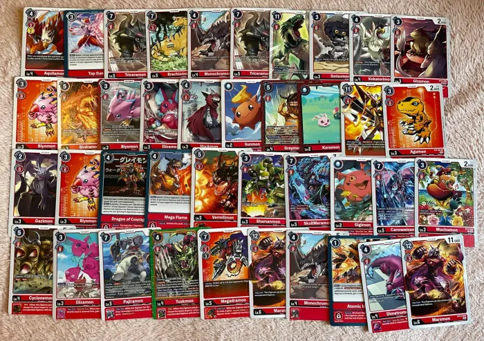 Digimon TCG Bulk 80 cartas
