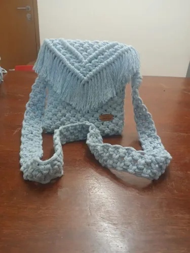 Bolsas de macramê