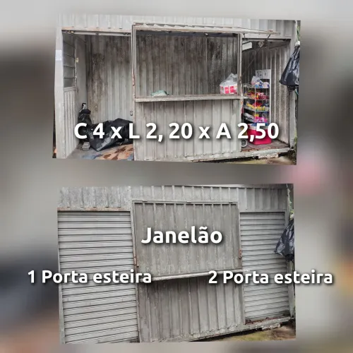 container, trailer, barraca