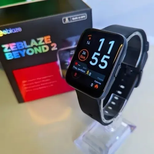 RELÓGIO Smartwatch Zeblaze beyond com GPS/Tela 1.78 Ultra HD Amoled/à prova d'água/Strava