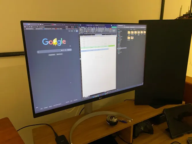 Monitor LG UHD 4K 32 144hz, USB-C, HDMI, DisplayPort, HUB USB, HDR10 - 32UQ750-W