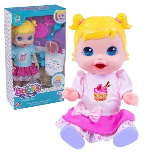 Boneca Baby Alive Comidinha Come e Faz Caquinha. Com Acessórios. [NOVA, NA CAIXA]